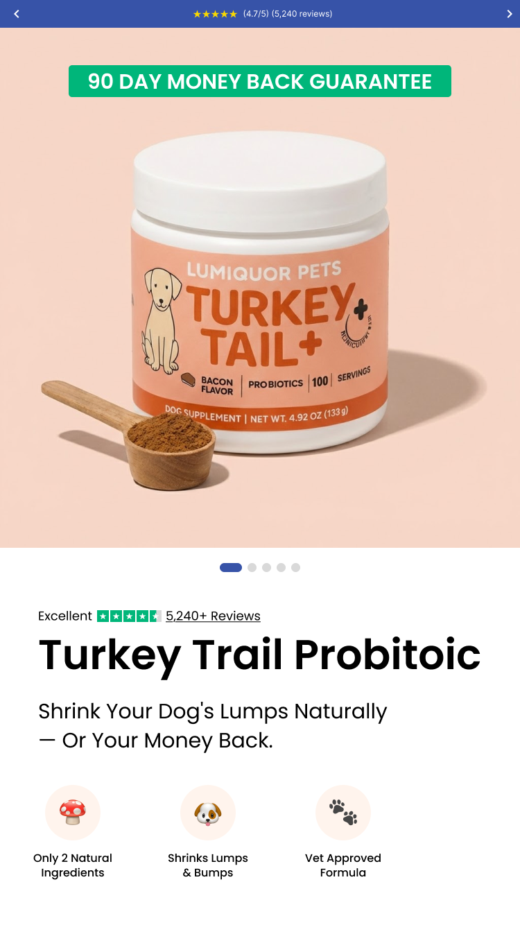 Optimized Shopify landing page after CRO by Landing Page Dudes